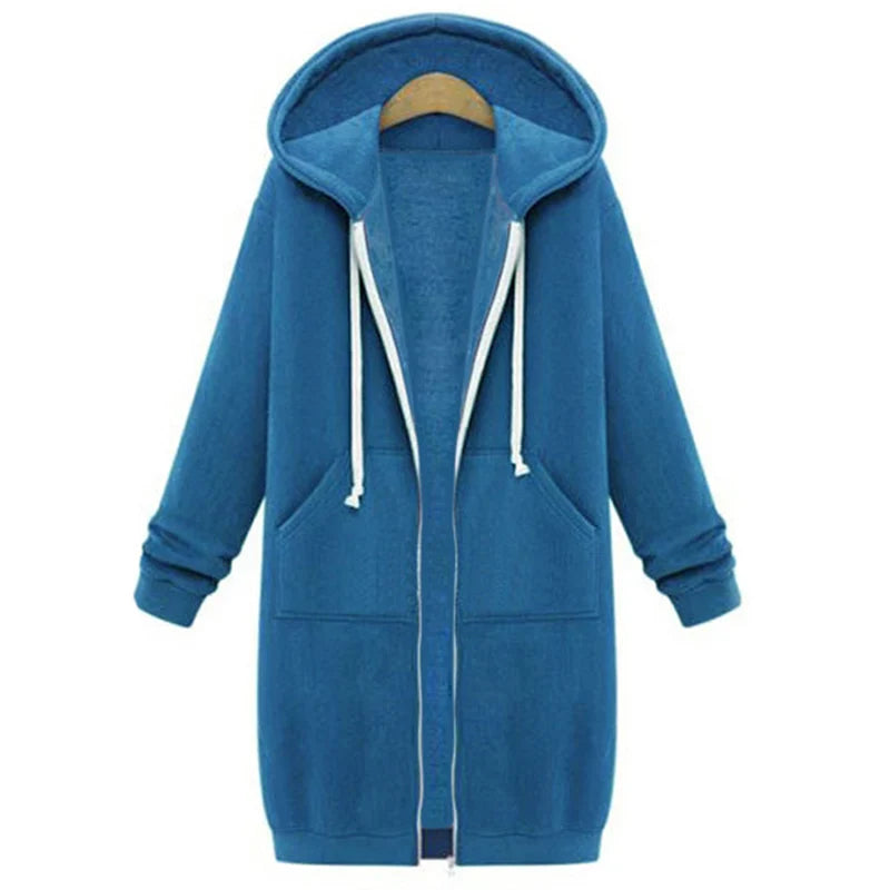 Women’s Thick Hooded Sweatshirt Dress