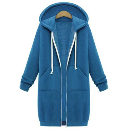 Women’s Thick Hooded Sweatshirt Dress