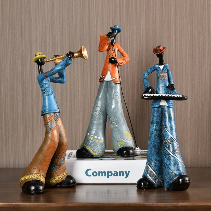 Creative American Band Sculpture