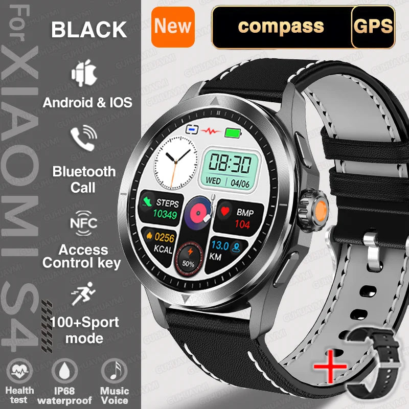 Xiaomi S4 Ultra AMOLED GPS Smartwatch