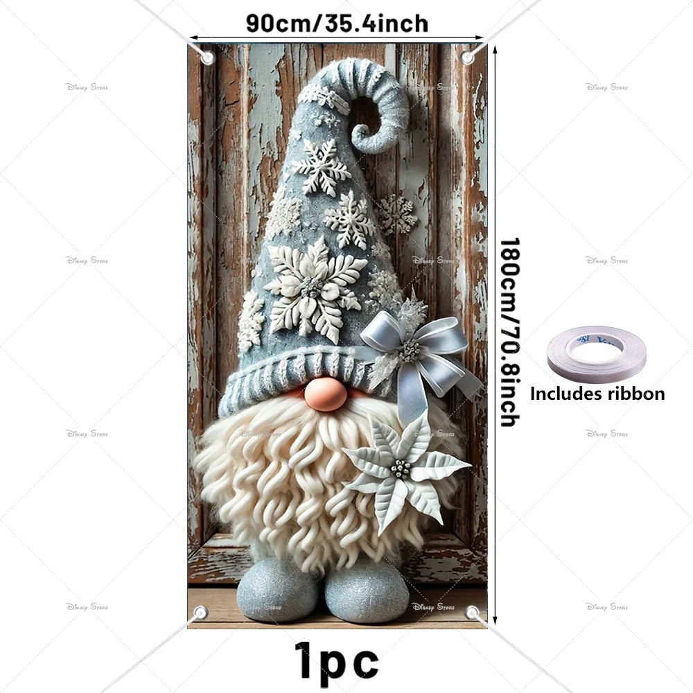 Festive Gnome Door Banner