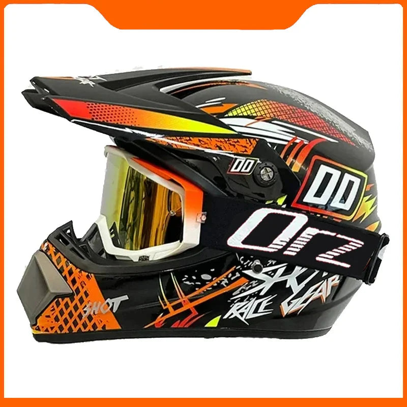 Full Face Off-Road Motorcycle Helmet