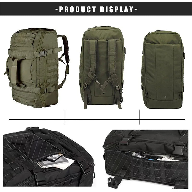 Large Waterproof Travel Duffel Bag