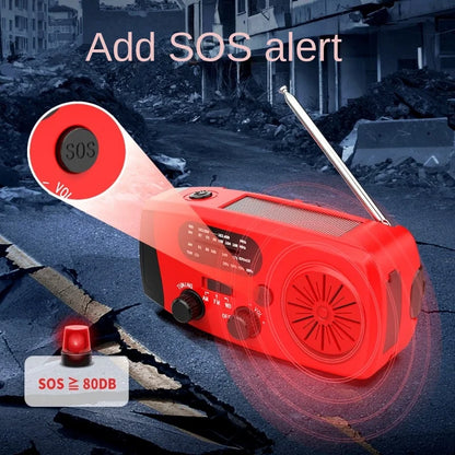Hand Crank Emergency Radio with Power Bank