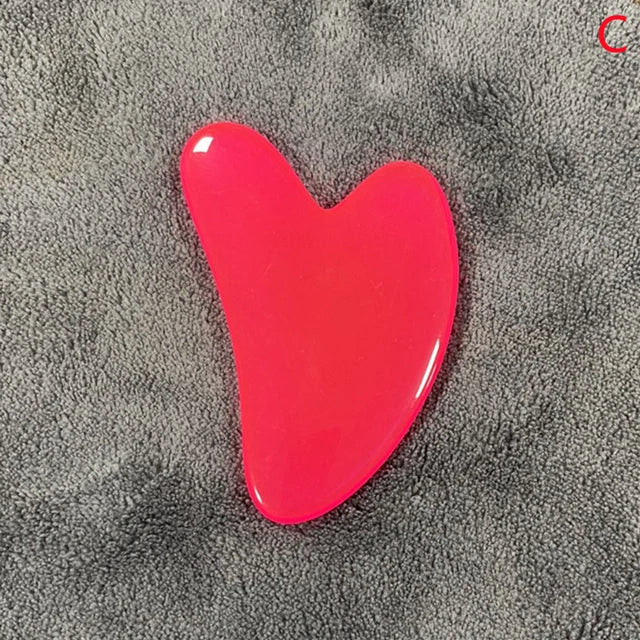 Natural Resin Jade Gua Sha Scraper