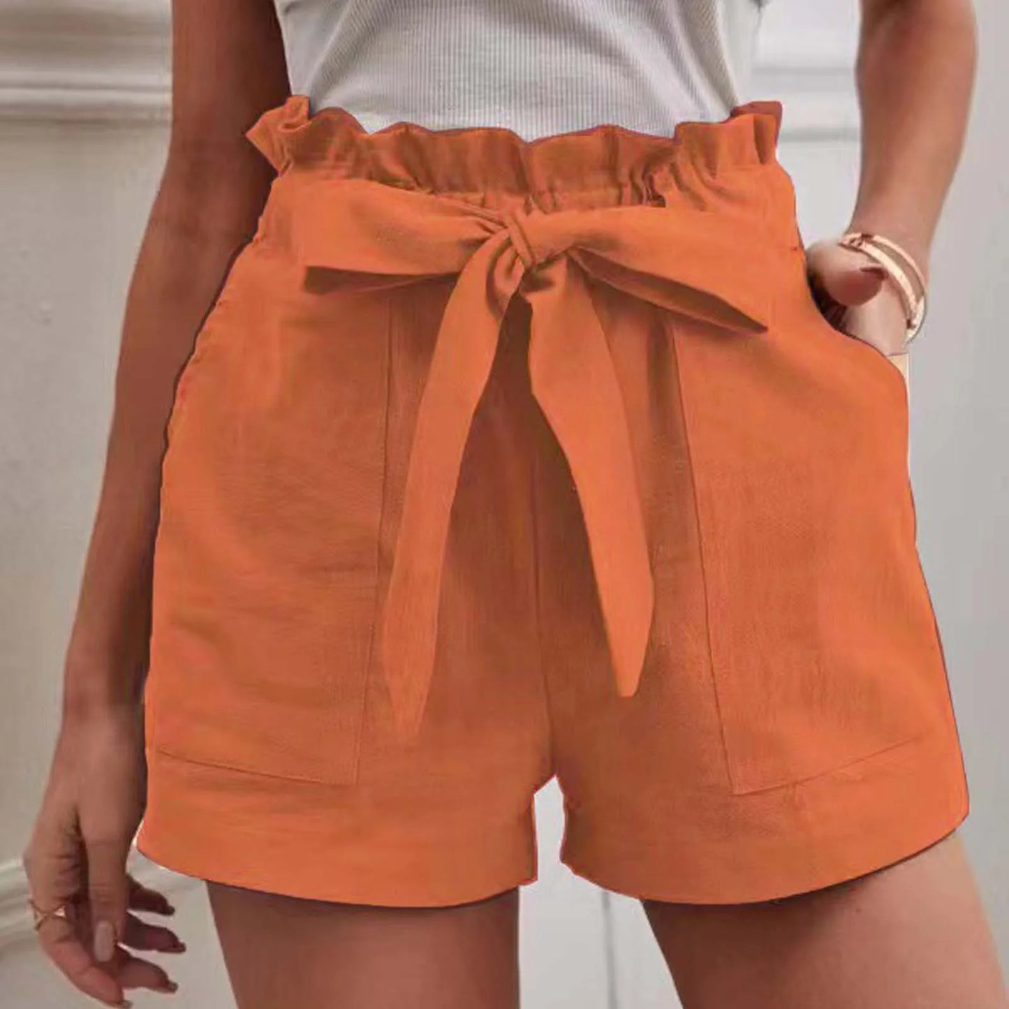 Dressy Cotton Summer Shorts