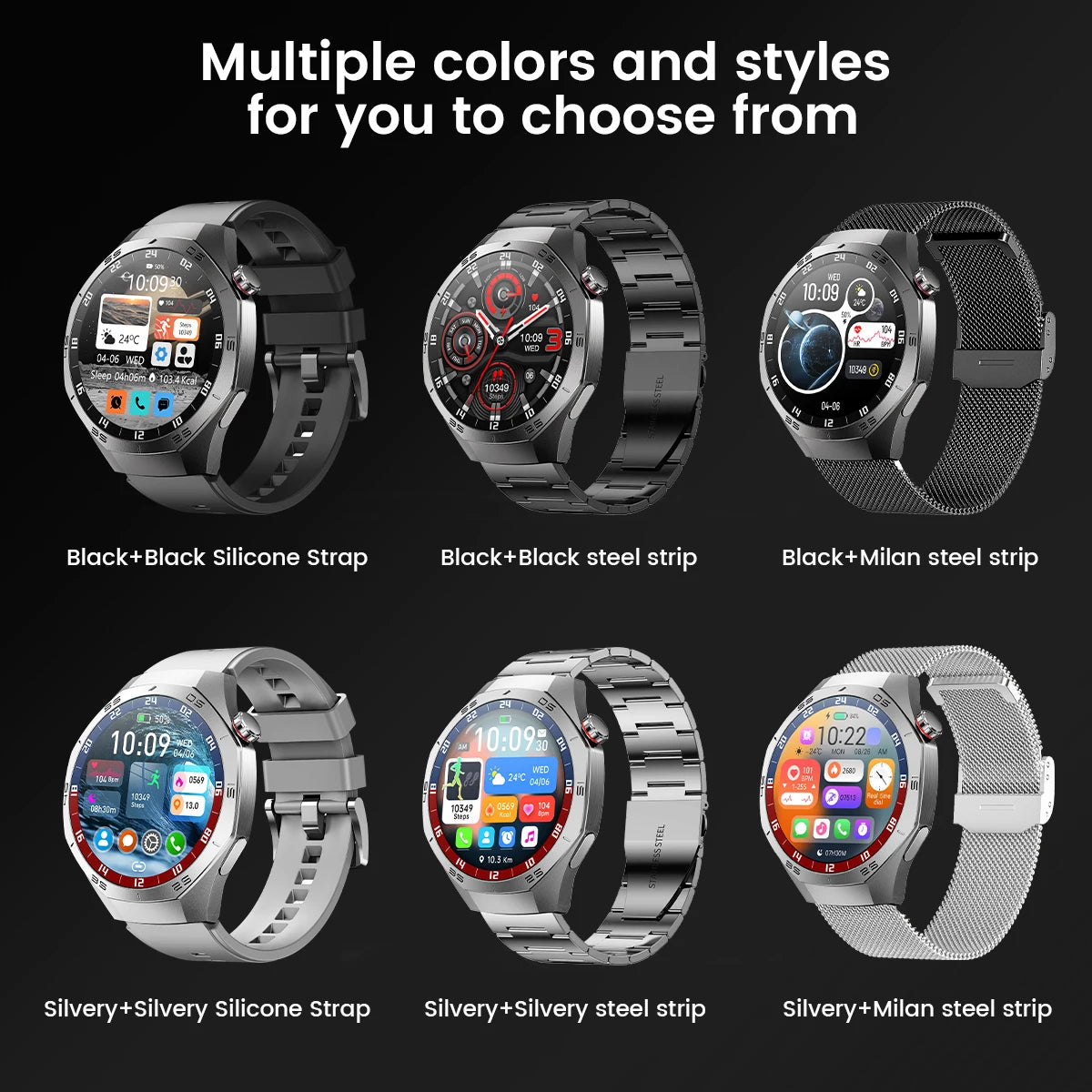 For iPhone & Android | 170+ Sports Modes | Long Battery Life