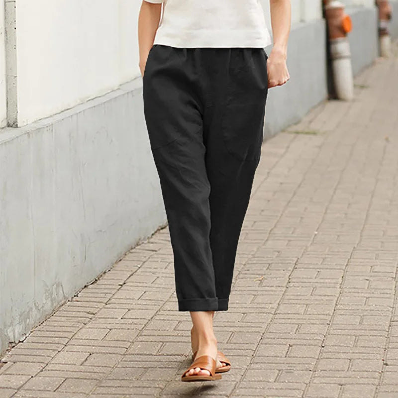 Women's Cotton Casual Pants