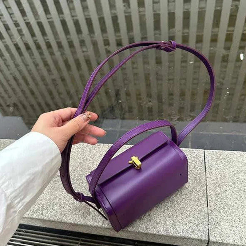 Personalized Purple Square Bag