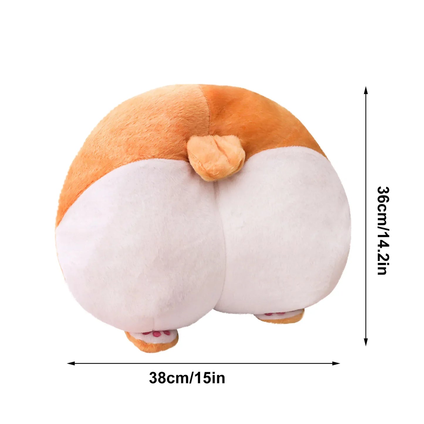 Smooth Texture Corgi Pillow