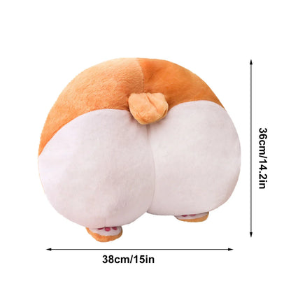 Smooth Texture Corgi Pillow