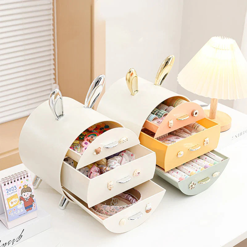 Multi-Layer Desk Organizer Box