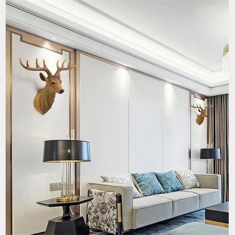 Deer Head Wall Hanging Decoration
