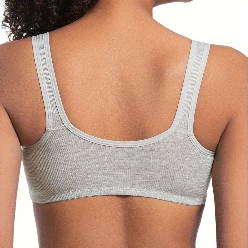 Wire-Free Front Closure Bra