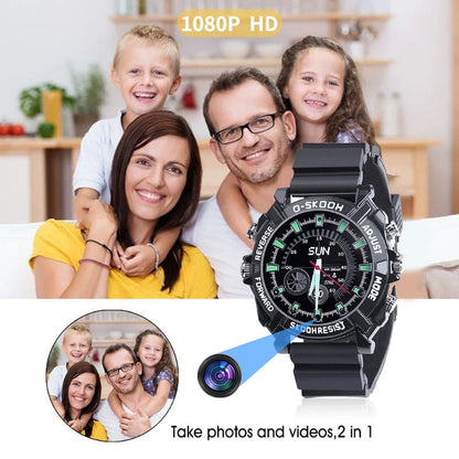 1080P Smartwatch Camera – Outdoor Sports Recorder Watch