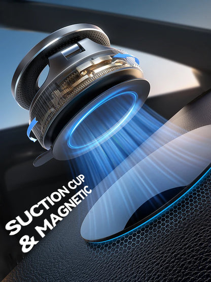 Magnetic Suction Cup Phone Mount with 360° Metal Arm