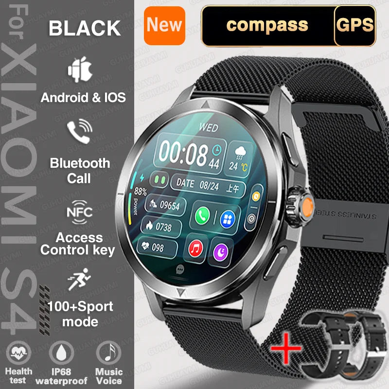 Xiaomi S4 Ultra AMOLED GPS Smartwatch