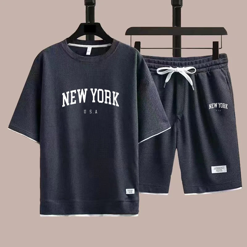 New York Print Tracksuit Set
