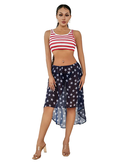 Independence Day Skirt Outfit