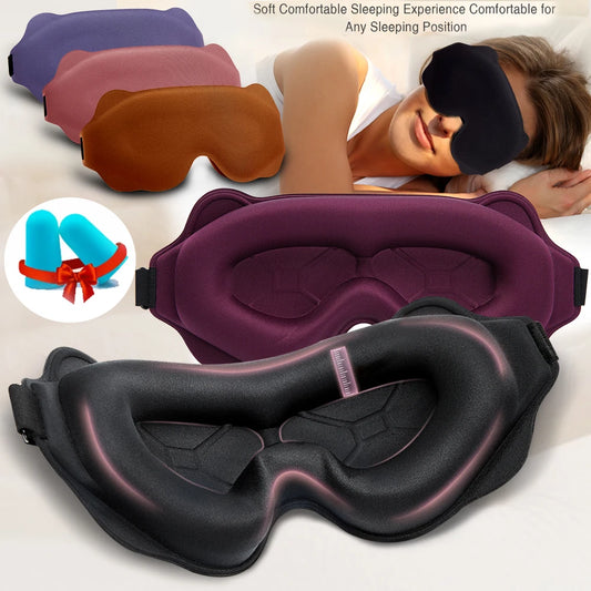 3D Sleep Mask for Eyes Travel Aid