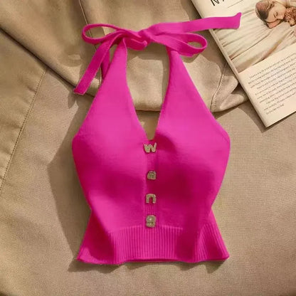 Chic Ribbed Crop Tank