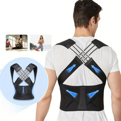 Adjustable Back Brace Posture Corrector for Men and Women