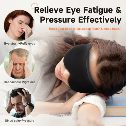 3D Sleep Mask for Eyes Travel Aid