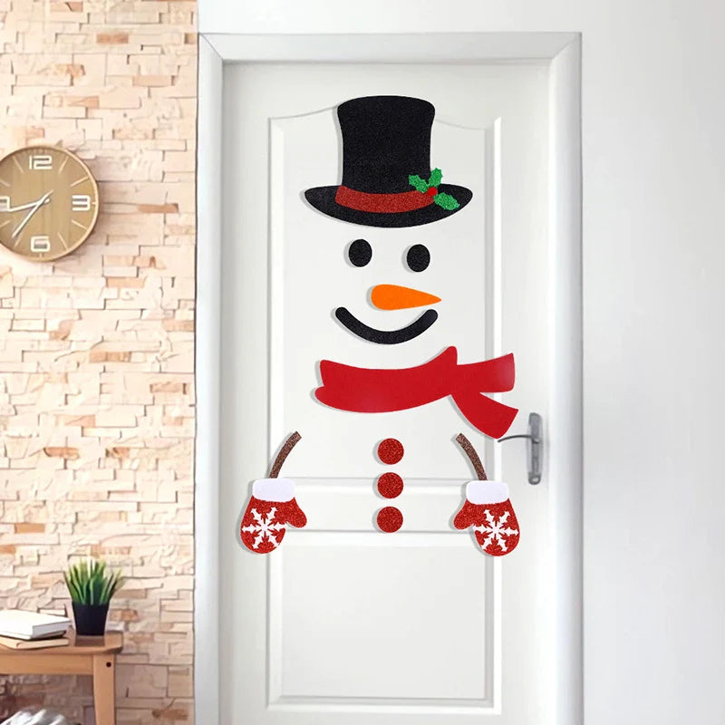 Christmas Door Stickers