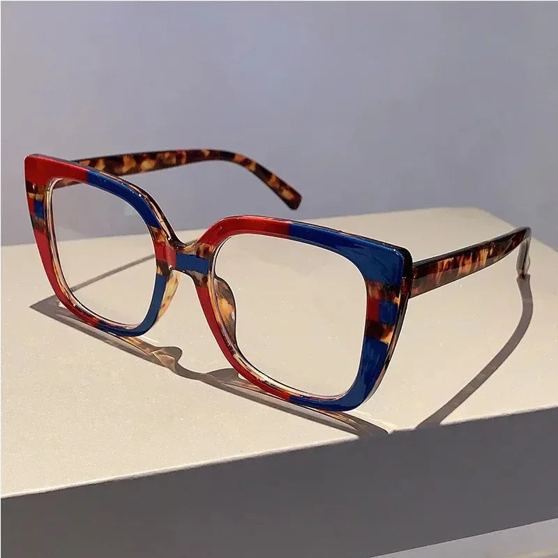 Retro Square Blue Light Glasses
