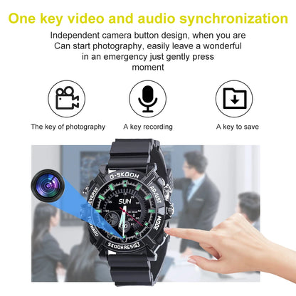 1080P Smartwatch Camera – Outdoor Sports Recorder Watch