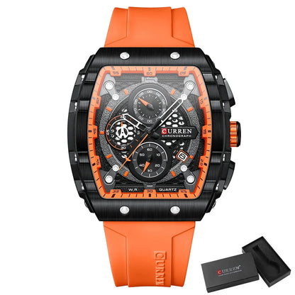 Men’s Luxury Square Quartz Watch