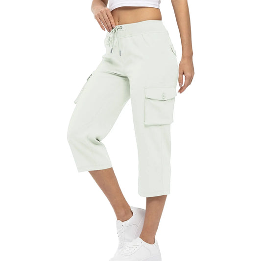 Women's Casual Cargo Capris