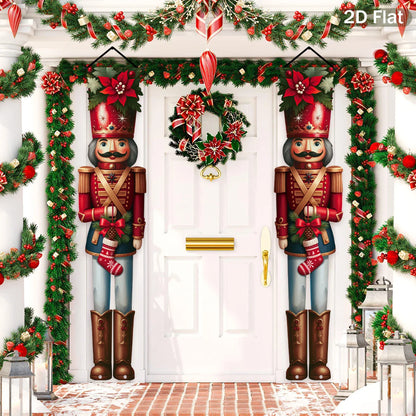 Christmas Nutcracker Door Banner