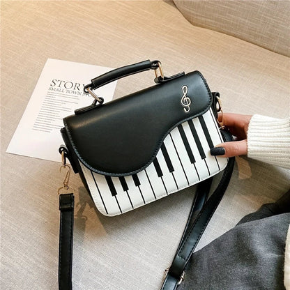 Piano Shape Shoulder Bag
