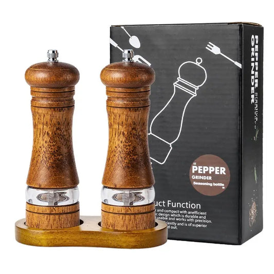 Solid Wood Pepper Grinder