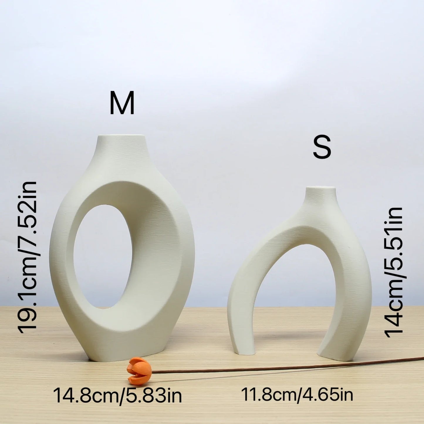 Colorful Boho Vase Duo