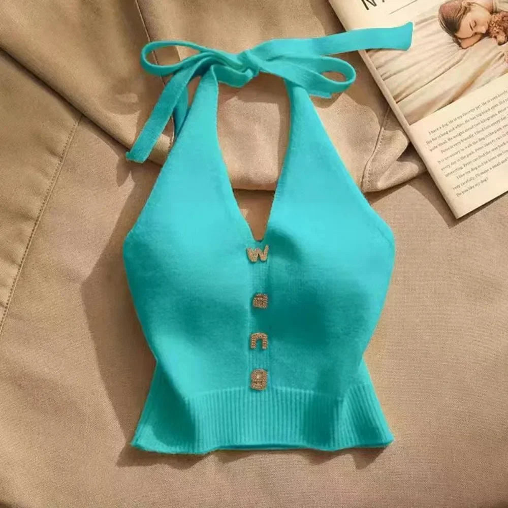 Chic Ribbed Crop Tank