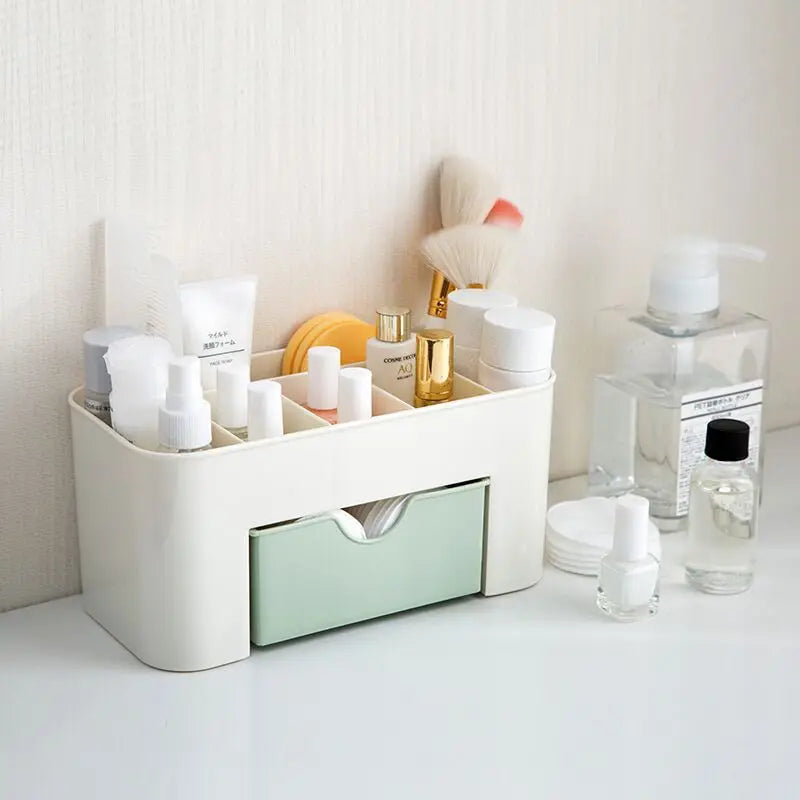 Makeup organizer storage box