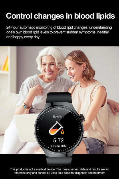 2025 GUHUAVMI Nursing Smartwatch with ECG & Uric Acid Monitor