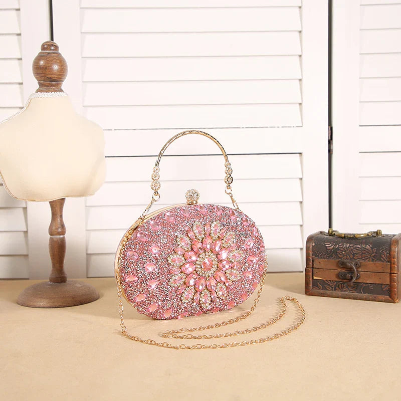 Sunflower Diamond Dinner Bag