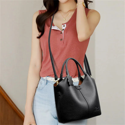 Soft Vintage Leather Handbag