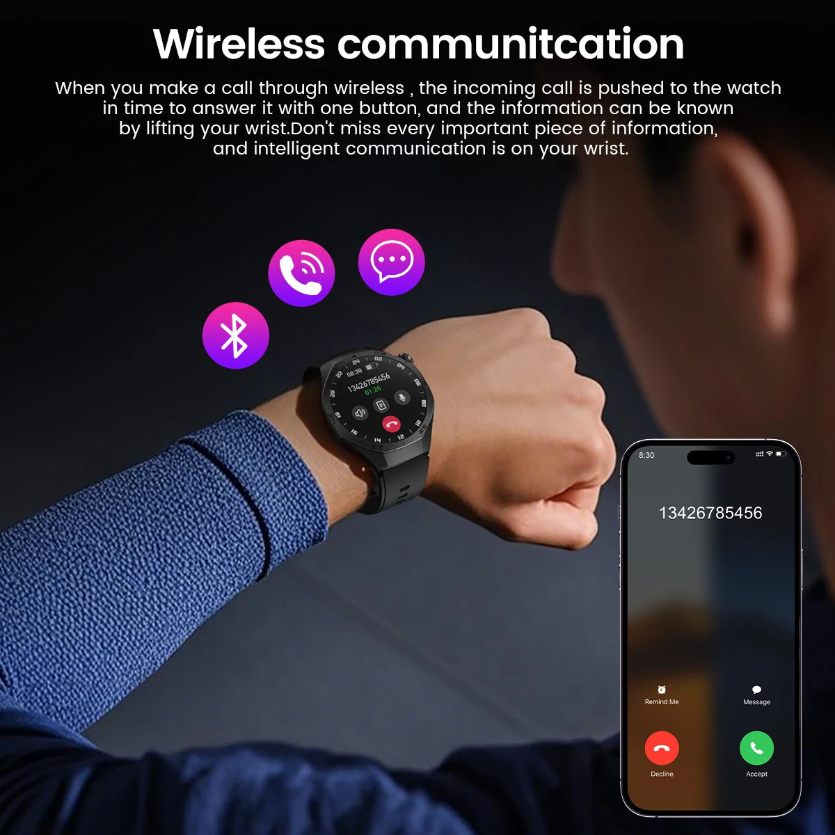 For iPhone & Android | 170+ Sports Modes | Long Battery Life