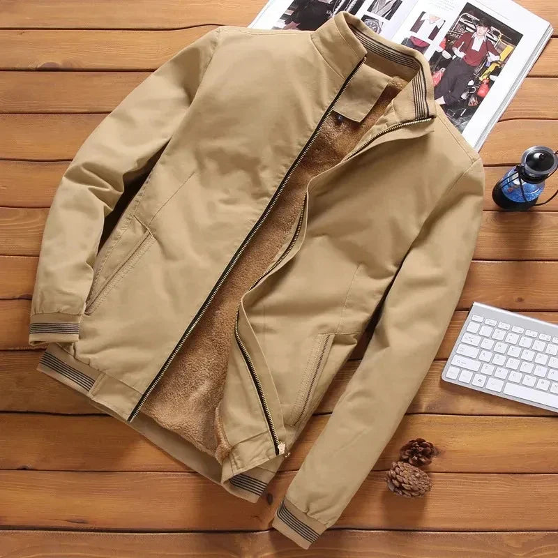 Autumn Winter Zipper Jacket