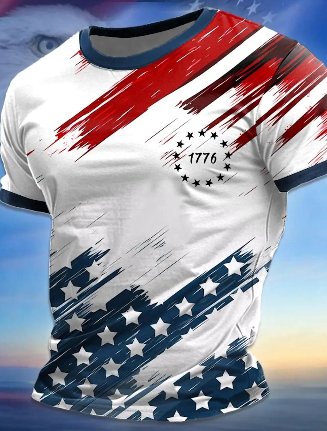 American Flag 3D Tee