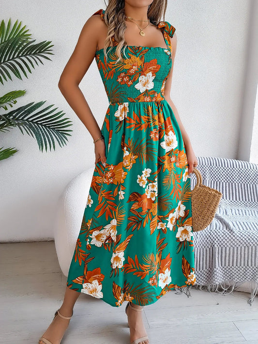 Summer Floral Maxi Dress