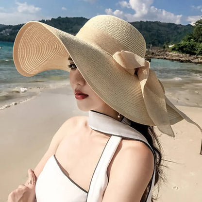 Foldable Summer Straw Hat