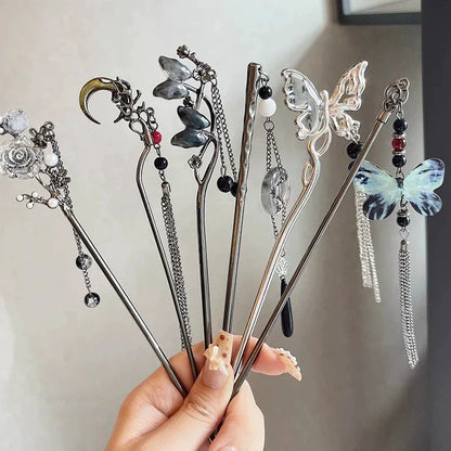 Elegant Butterfly Hair Stick