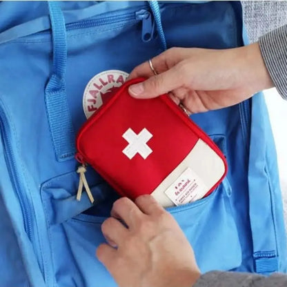 Mini Portable First Aid Medicine Storage Box