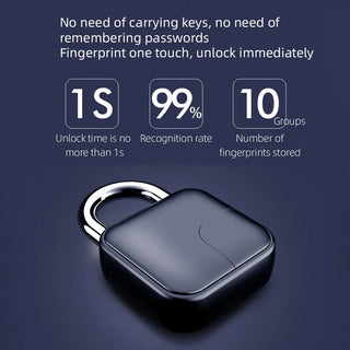 Waterproof Fingerprint Padlock