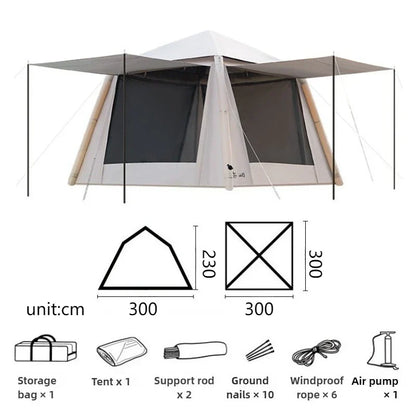 Outdoor Inflatable Sunshade Camping Tent